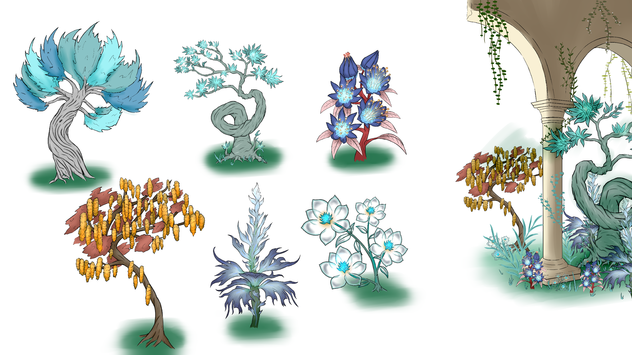 Angelic Flora Concept