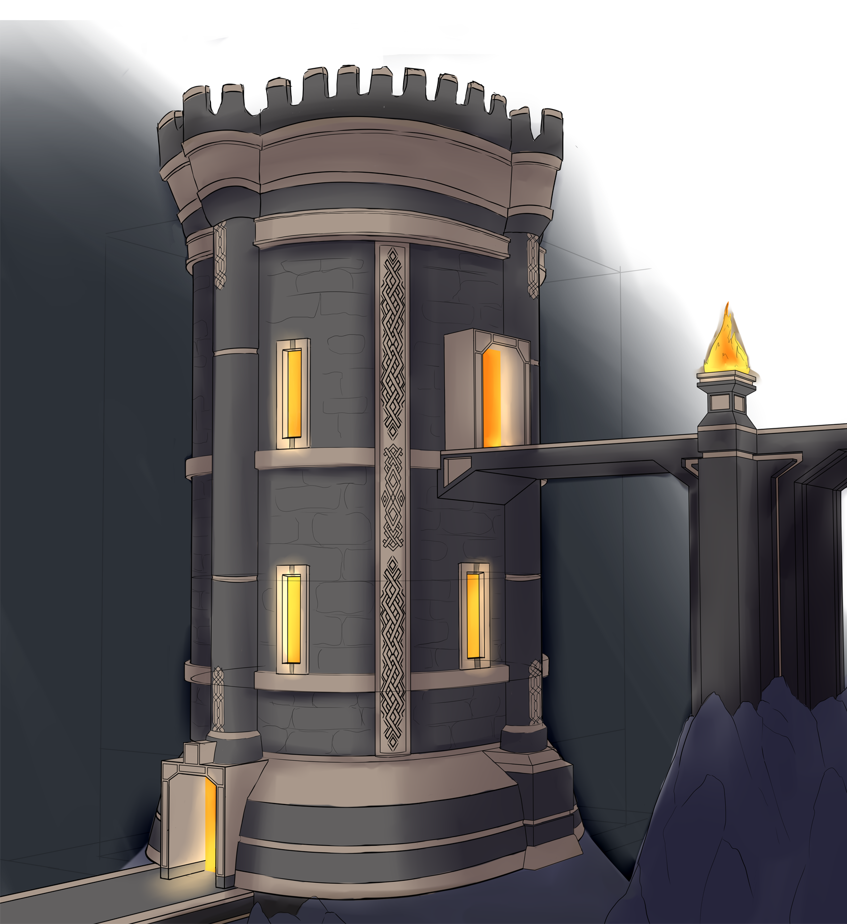 Dungeon City Architecture
